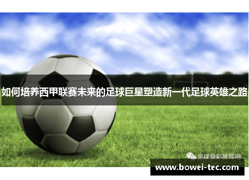 如何培养西甲联赛未来的足球巨星塑造新一代足球英雄之路